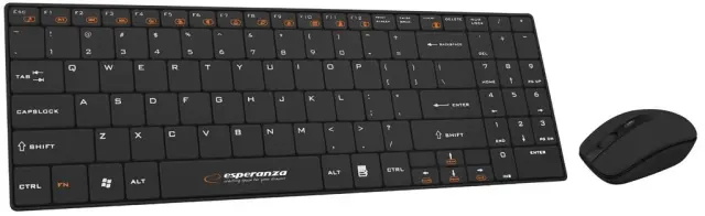 Esperanza Keyboard + Mouse Wireless 2.4ghz Ek122k (EK122K) (ESPEK122K)