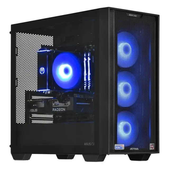 Actina 5901443335832 PC AMD Ryzen™ 5 5600 16 GB DDR4-SDRAM 1 TB SSD AMD Radeon RX 7600 Mini Tower Black