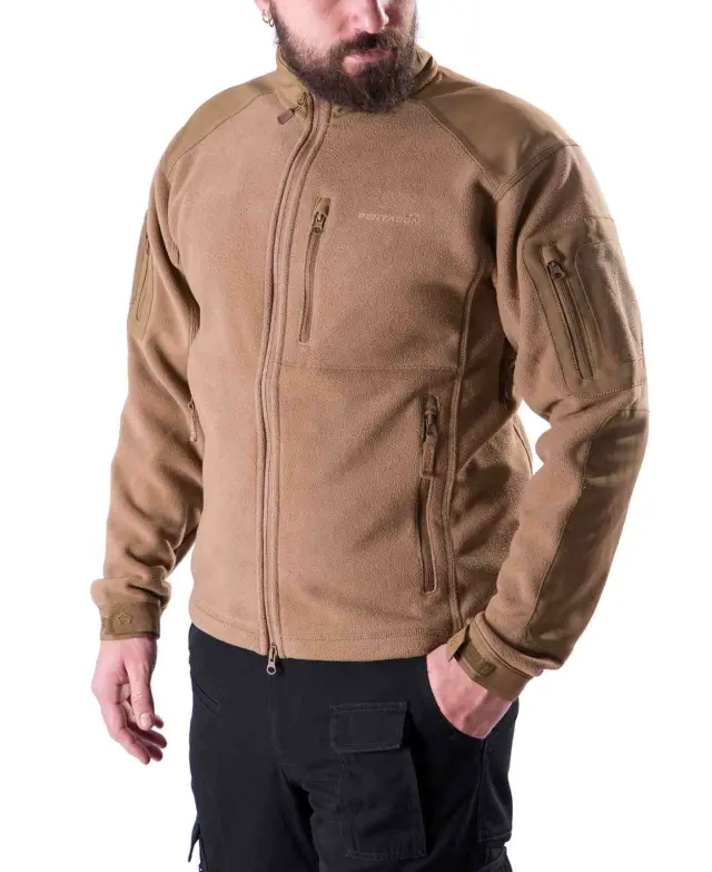 Pentagon Perseus™ Fleece Jacket-Ζακέτα Fleece για Καθημερινή -Υπηρεσιακή Χρήση - 01-Black-Μαύρο 2