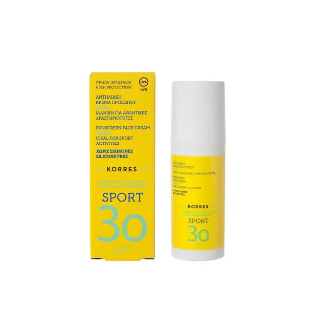 ΚΟΡΡΕΣ Κίτρο Αντηλιακό Προσώπου SPF 30, 50ml
