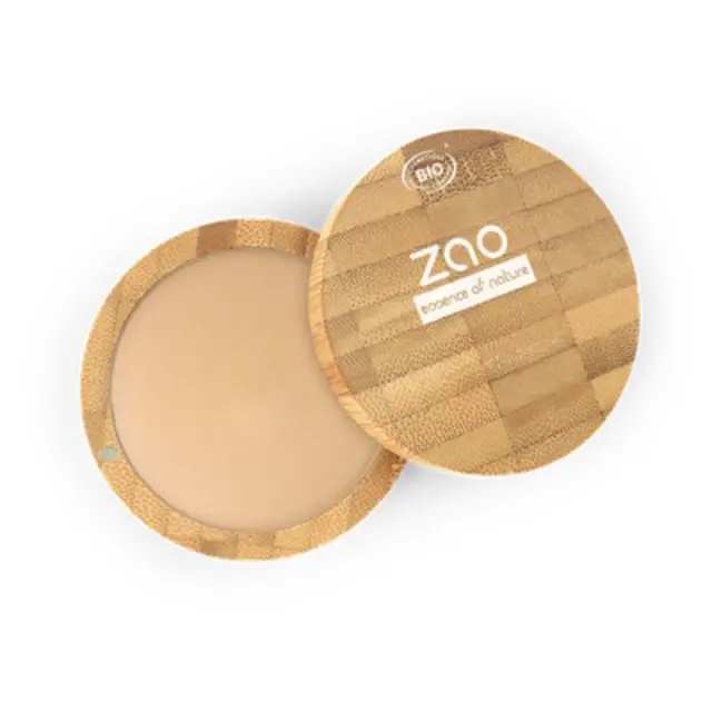 Zao Organic Mineral Cooked Powder Refill – Βιολογική baked πούδρα για ηλιοκαμένο & ομοιόμορφο αποτέλεσμα (Ανταλλακτικό) - 346 Mattifying