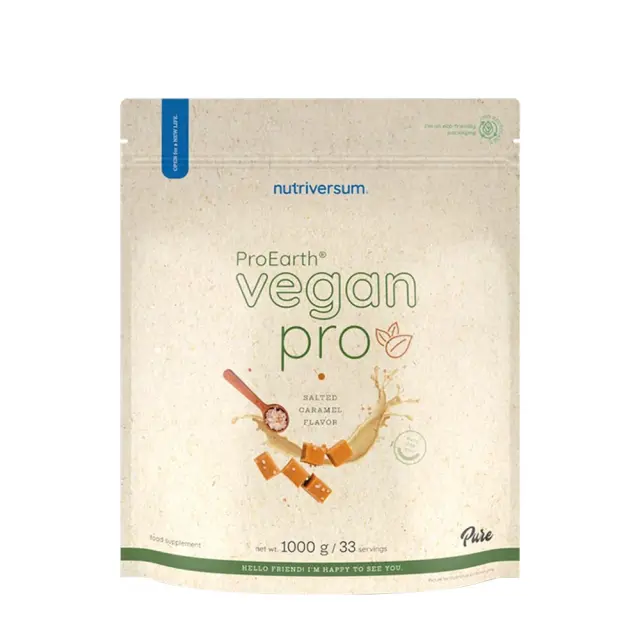 Nutriversum Vegan Pro ProEarth® Protein Powder salted-caramel, 1000-g