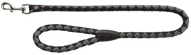 Trixie Cavo Οδηγός Large/XLarge Black/Silver 1m/18mm 2