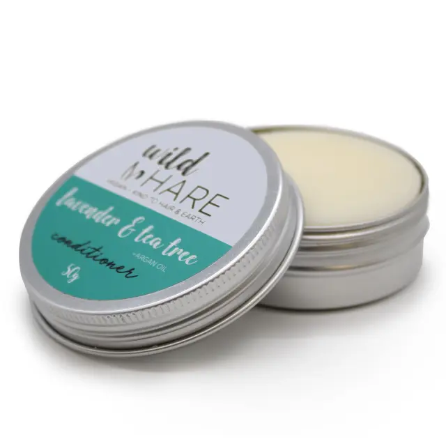 Μπάρα Μαλακτικής Μαλλιών Wild Hair Solid Conditioner Lavender + Tea Tree 50g 2