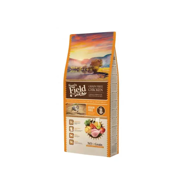 Sam's Field Grain Free Chicken 2.5Kg Μονόχρωμο