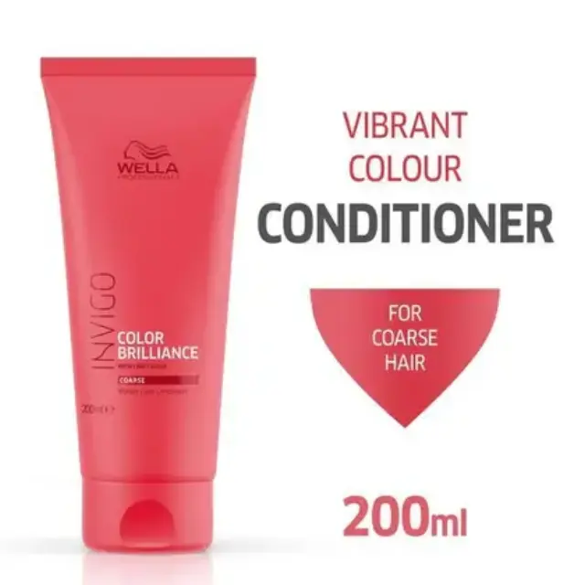 Wella Professionals Invigo Brilliance Conditioner Coarse Hair 200ml 2