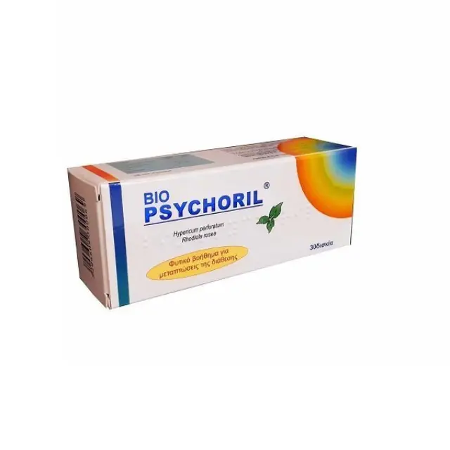 Medichrom Bio Psychoril Συμπλήρωμα Διατροφής κατά της Κατάθλιψης 30 ταμπλέτες