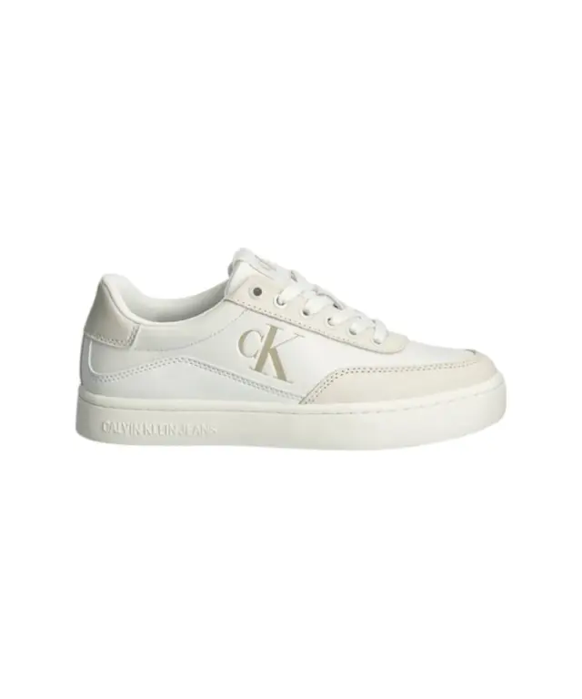 Calvin Klein - Γυναικεία Sneakers YW0YW01585-0LA Λευκό - 40