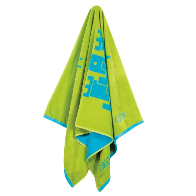Πετσέτα Θαλάσσης 70x140 450gsm Greenwich Polo Club 4075 Green-Blue 100% βαμβακερό 2