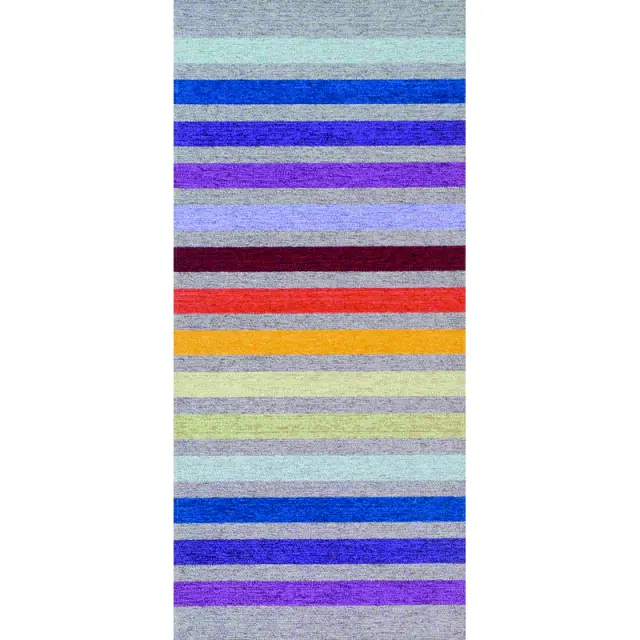 Πατάκι Laos Chenille Γκρι 65x160cm