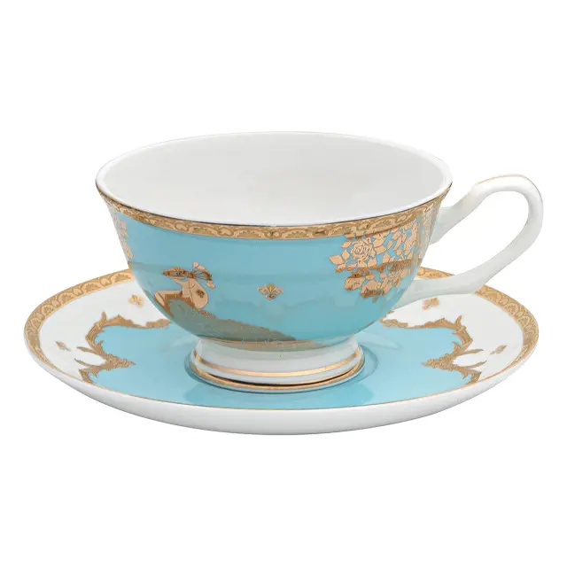Beauty Home Σετ τσαγιού πορσελάνης 13τμχ Eternal Art 7713 Γαλάζιο 3