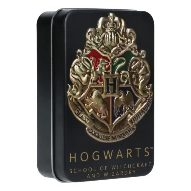 HOGWARTS PLAYING CARDS IN A TIN BLACK - Fan Shop and Merchandise 3