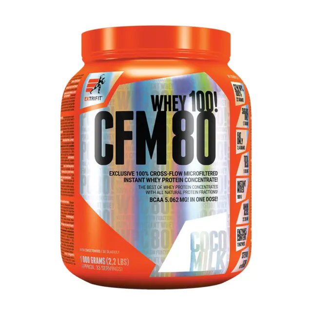 Extrifit CFM Instant Whey 80 coco-milk, 1000-g