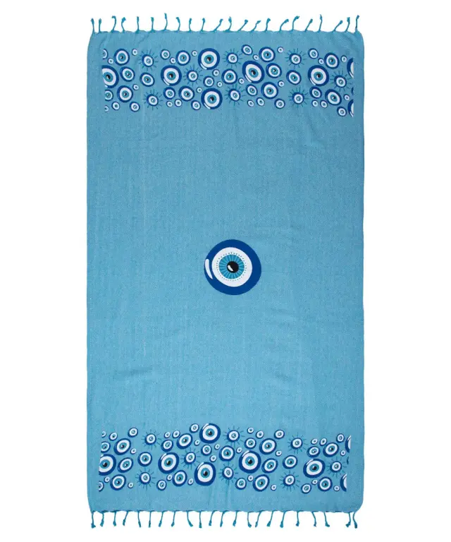 Pestemal nkp544 (90cm x 180cm) τυρκουάζ - -