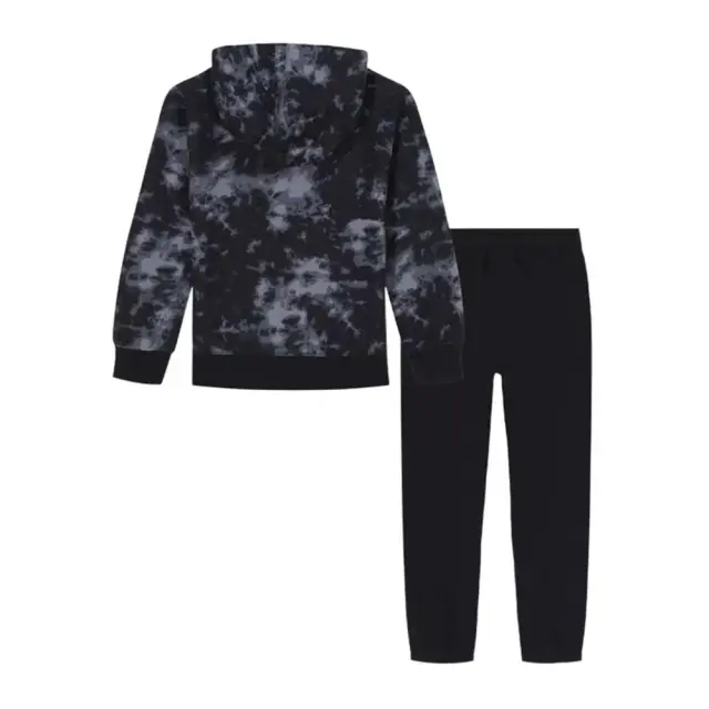Under Armour Boy's Rival Allover Print Hoodie Set Μαύρο - Πράσινο UAFII0BE-001 (Under Armour) 2