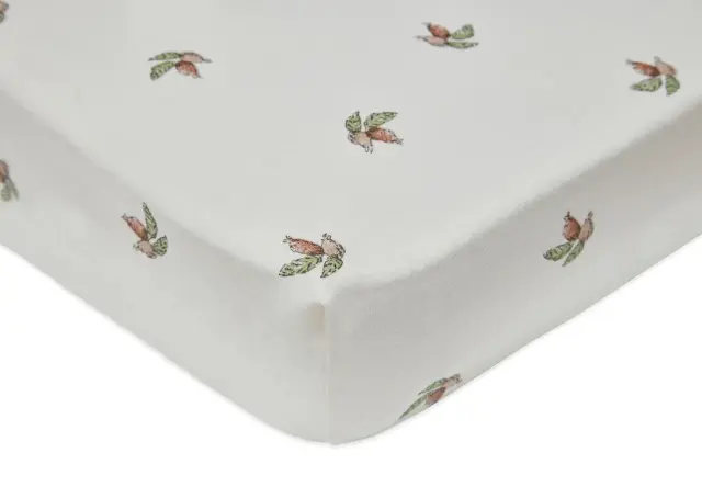 Σεντόνι Ζέρσεϊ με Λάστιχο Rosehip (70x140cm) - Jollein