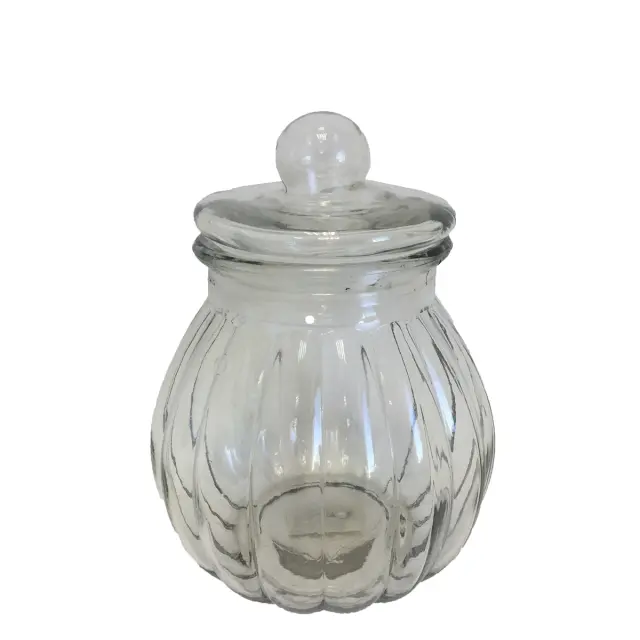 Bάζο Κολοκύθά Με Καπάκι 2400ml 18x20cm