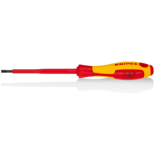 Knipex 982040- Kατσαβίδι ίσιο ηλεκτρολογικό Νο4mm