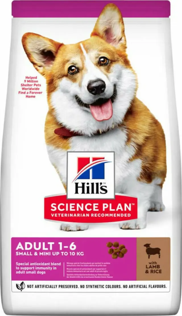 HILLS ADULT DOG SMALL/MINI LAMB + RICE 1,5KG