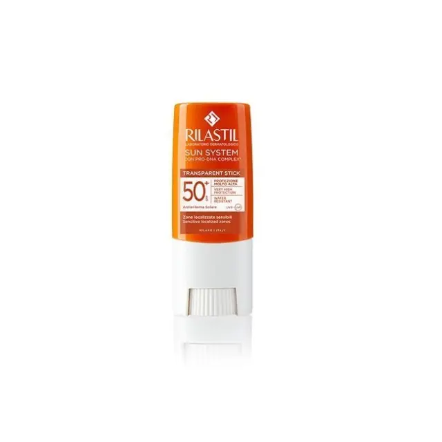 Rilastil Sun System Αντιηλιακό Στικ για τις Ευαίσθητες Ζώνες SPF50+ 8,5ml