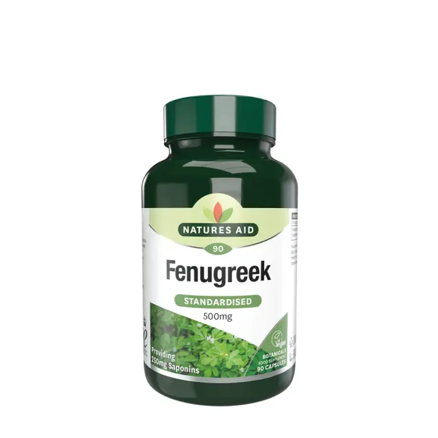 Natures Aid Fenugreek Standardised 500 mg