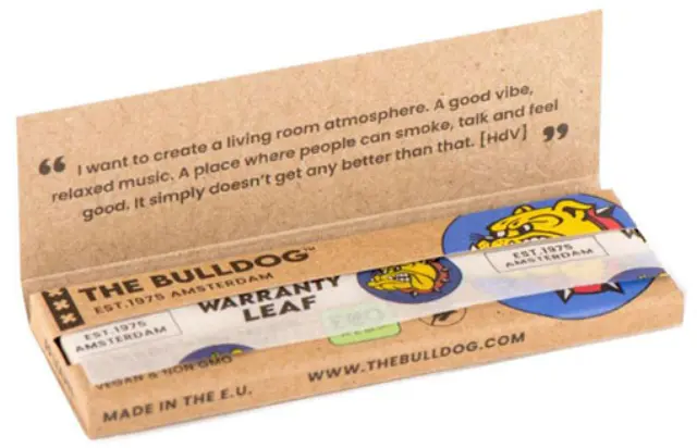 The Bulldog Χαρτάκια 50φ. - Natural - 1¼ 18τεμ. 3