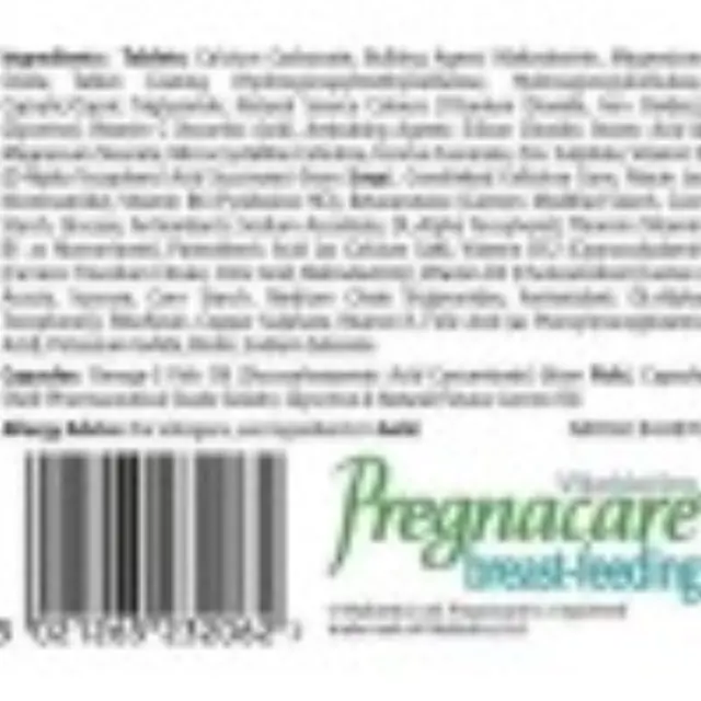 Vitabiotics Pregnacare Breast Feeding Ενισχυμένη Φροντίδα για την Περίοδο του Θηλασμού 56tabs + 28caps 3