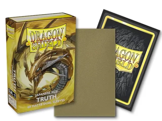 Dragon Shield Sleeves - Japanese size - Matte Dual - Truth (60 Sleeves) 2