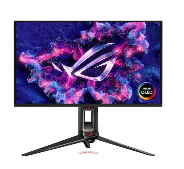 ASUS ROG Swift OLED PG27UCDM gaming monitor ? 27-inch (26.5-inch viewable) 4K QD-OLED panel, 240Hz, 0.03ms (GTG), OLED Anti-Flicker 2.0, custom heatsink, OLED Care Pro, Neo Proximity Sensor, G-SYNC® compatible, VESA DisplayHDR™ 400 True Black, uniform bri
