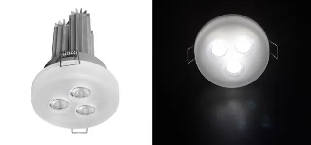 ΦΩΤ ΓΥΑΛΙ ΟΠΑΛΙΝΑ ΧΩΝ LED ΙΣΧΥΟΣ 3x3W 90° ΧΩΡΙΣ ΤΡΟΦ ΨΥΧΡΟ
