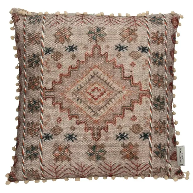 Μαξιλάρι Μπεζ Βαμβακερό 45x45cm