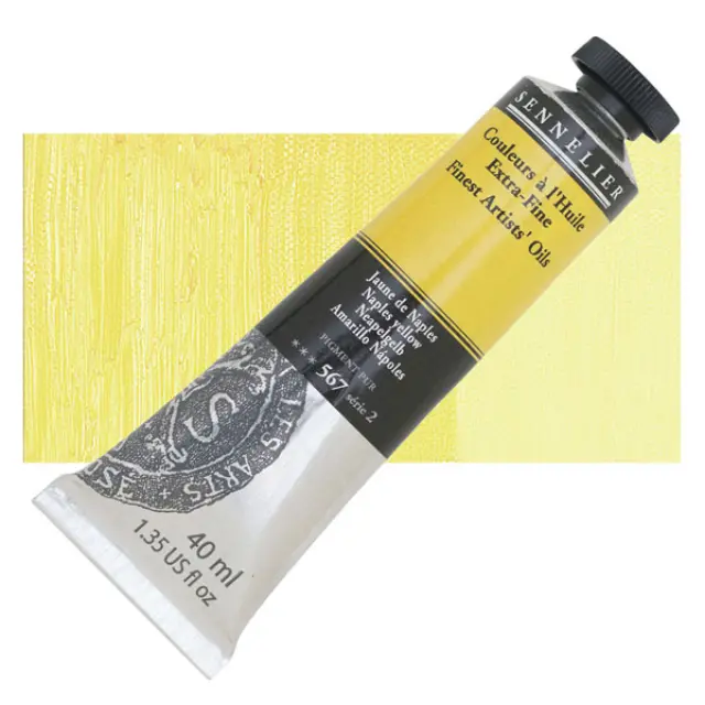 Sennelier Λάδι Finest Artists Oil 567 Naples Yellow - 40ml
