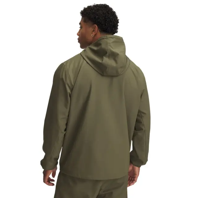 Under Armour Men's Rival Woven Windbreaker Λαδί 1390149-390 (Under Armour) - Small 2