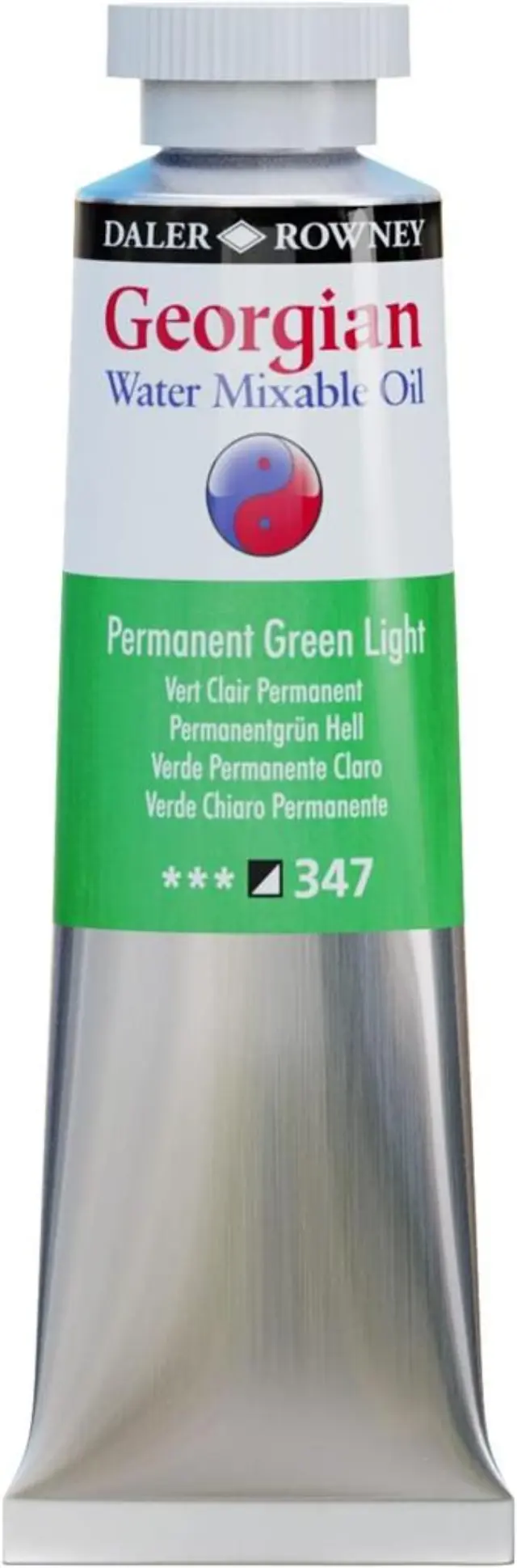 Daler-Rowney Georgian Υδατοδιαλυτό Χρώμα Λαδιού 37ml Green Light/ 119037347 (Daler Rowney)
