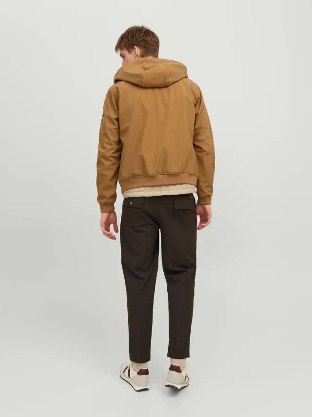JJEBASIC SOFTSHELL HOOD NOOS Otter 3