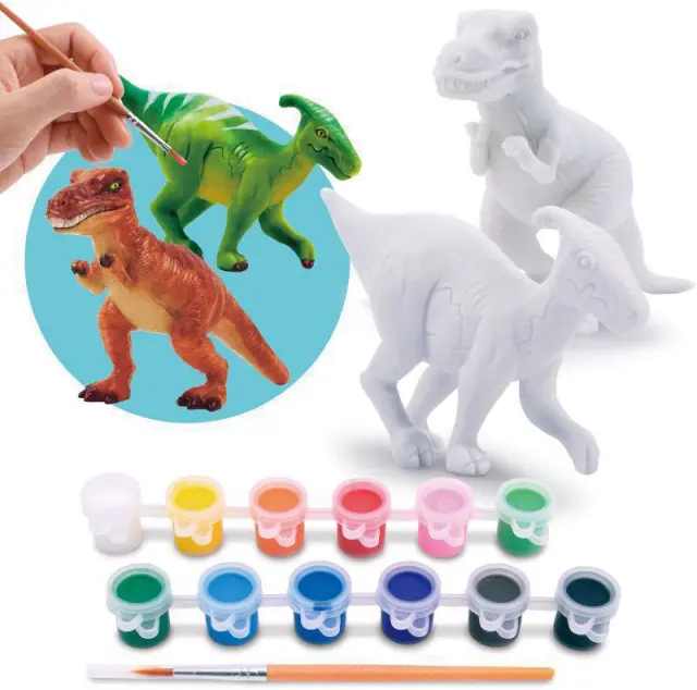 Playgo Paint Your Own-Dinosaurs World