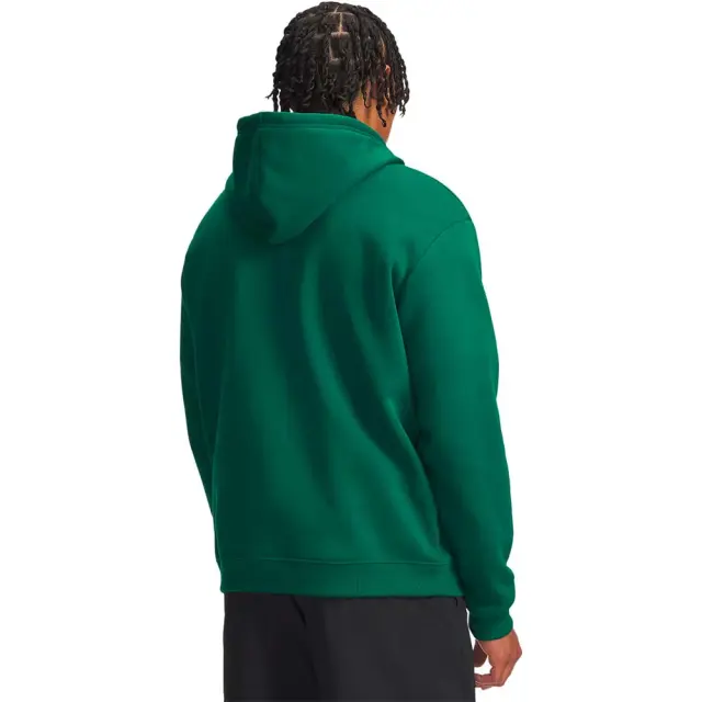 Under Armour Men's Rival Fleece Hoodie Πράσινο 6013448-312 (Under Armour) 2