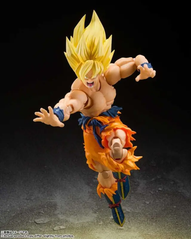Bandai DRAGON BALL Z - Super Sayian Son Goku - Figure S.H. Figuarts 14cm Φιγούρα (50436) 3