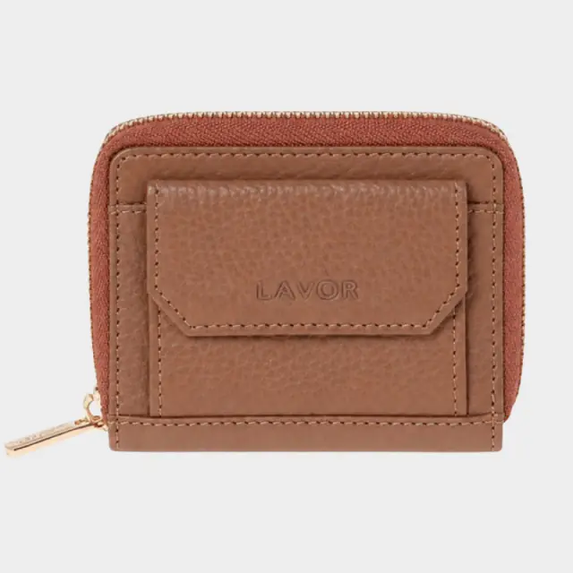 Δερμάτινο Πορτοφόλι Lavor 1-6195 Μόκα - ONESIZE