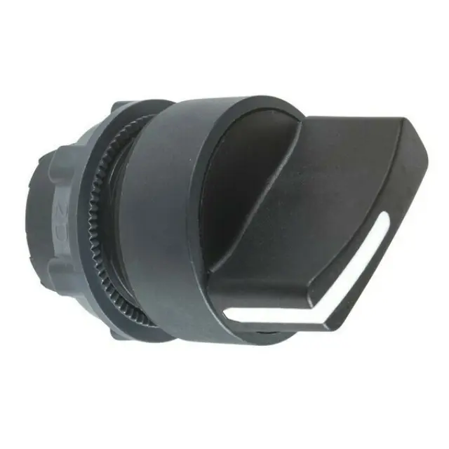 Harmony XB5, Selector switch head, plastic, black, Ø22, 2 positions, spring return from right to left