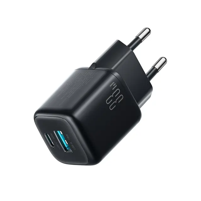 Φορτιστής Joyroom JR-TG7 33W USB-A + USB-C - Μαύρος