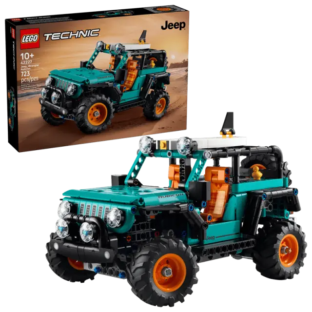 Lego Technic Jeep Wrangler Rubicon Off-road Vehicle (42227) (LGO42227) 2