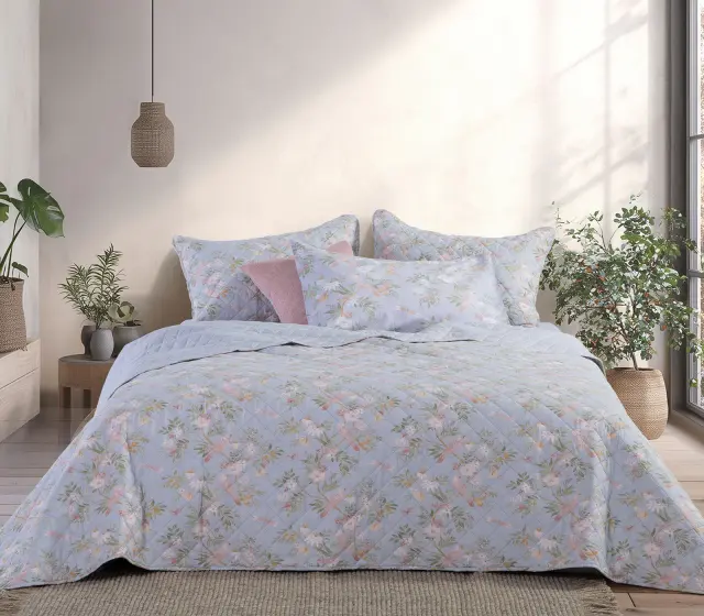 Nef-Nef Homeware Κουβερλί Υπέρδιπλο Dreamel 230x240 Blue