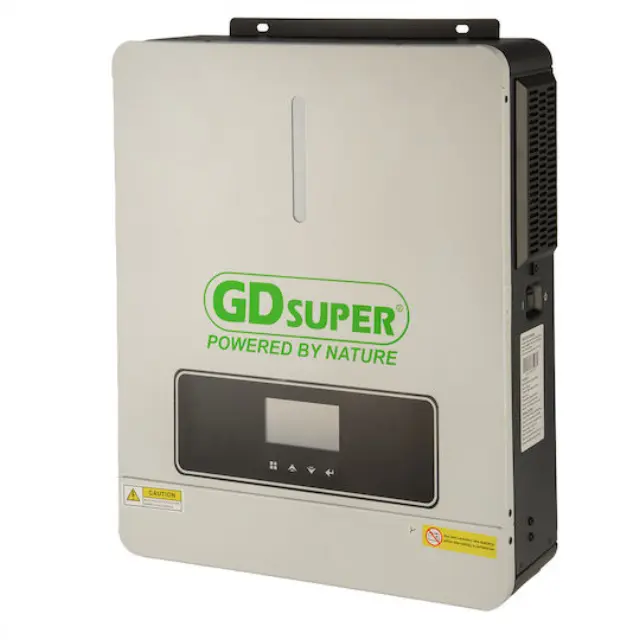 Inverter Καθαρού Ημιτόνου Υβριδικό GDSUPER 8.2kW – 8200W 48V Μονοφασικό WIFI MPPT