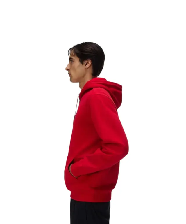 Napapijri - Ανδρικό Φούτερ Με Κουκούλα B-Box Logo NP0A8BLT-R1F Κόκκινο - 2XL 2