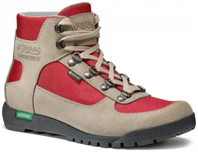 Asolo Γυναικείο Μποτάκι Supertrek GTX ML Earth Beige/Chilired - A25501-B154 - 39 1/3