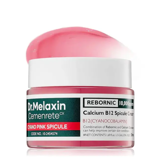Dr.Melaxin Cemenrete Cyano Pink Spicule Cream Αντιγηραντική κρέμα με μικροβελόνες βιοσπικουλών 50ml