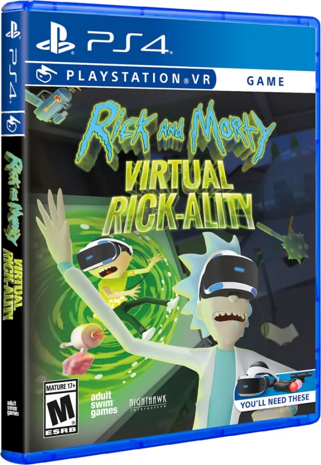 PlayStation 4 Rick and Morty Virtual Rick-Ality