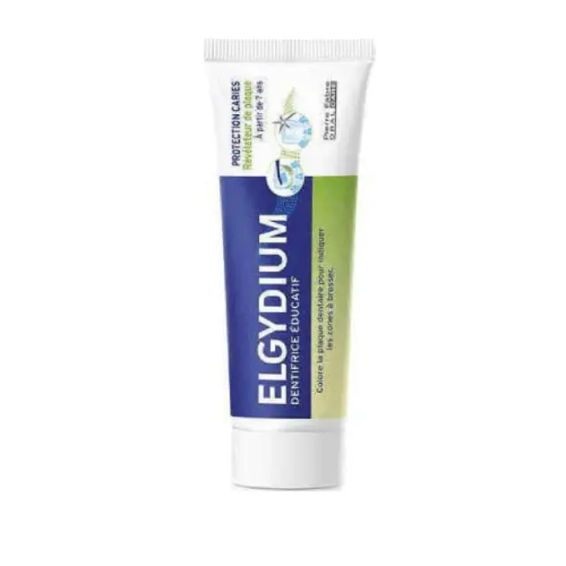 Elgydium Teaching Decay Protection Εκπαιδευτική Οδοντόκρεμα που Χρωματίζει την Πλάκα, 50ml