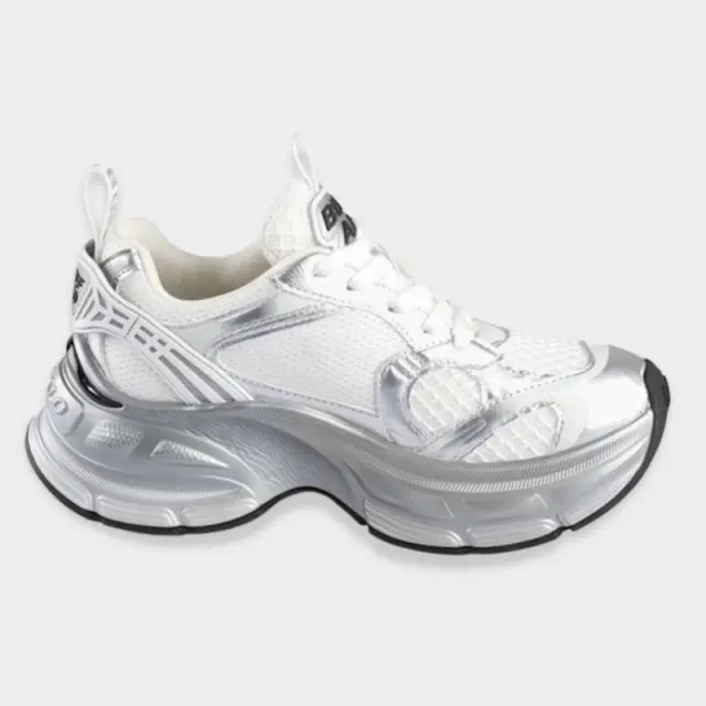 Sneaker Buffalo BUF1636554-325-1 Ασημί - 38 2